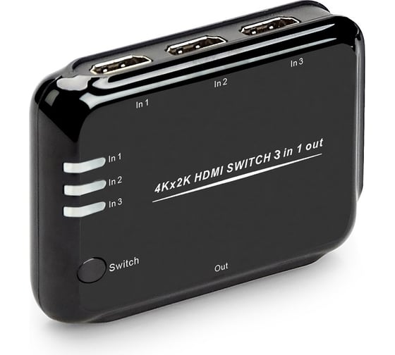Переключатель GCR HDMI 3 x 1 Greenline 4Kx2K 30Hz VIVvTIC05