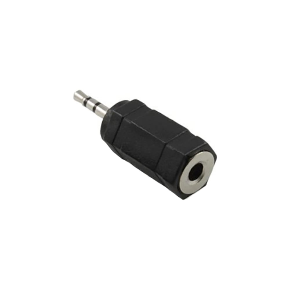 Переходник аудио GCR jack 2,5 mm-jack 3,5 mm M-F черный VIVAVIA06 ...