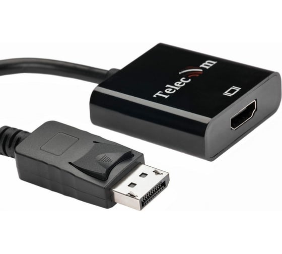 Кабель-переходник Telecom, DP - HDMI-F 0.2m, 4K 60Hz TA555