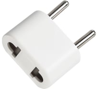 Адаптер-переходник на евро вилку Smartbuy белый, 10А, 250В SBE-10-S07-w