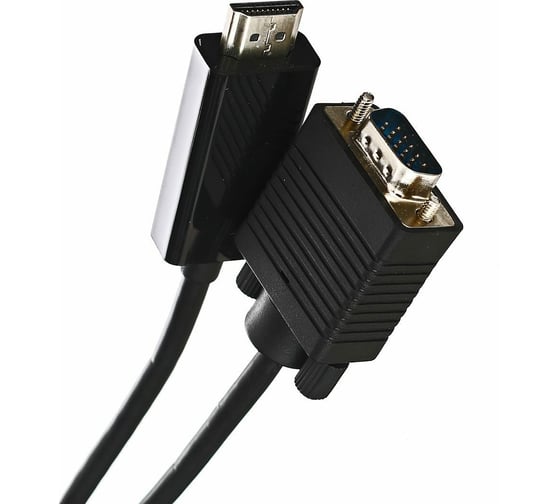Кабель-переходник Telecom, HDMI M - VGA M 1,8м TA670-1.8M