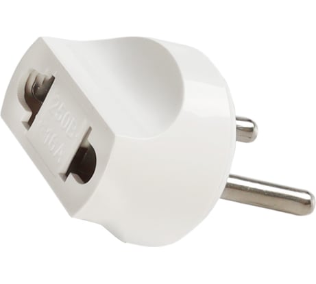 Адаптер-переходник на евро вилку Smartbuy белый, 16А, 250В SBE-16-S07-w