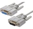 Удлинитель GCR 5.0m 0-модемный COM DB9-DB9 9M-9F серый 30 AWG VIVDBI903-5m 1