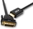 Кабель GCR 15.0m HDMI-DVI черный 28-26 AWG 19M-25M VIV51I510 1