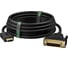 Кабель GCR 15.0m HDMI-DVI черный 28-26 AWG 19M-25M VIV51I510 2