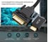 Кабель GCR 15.0m HDMI-DVI черный 28-26 AWG 19M-25M VIV51I510 8