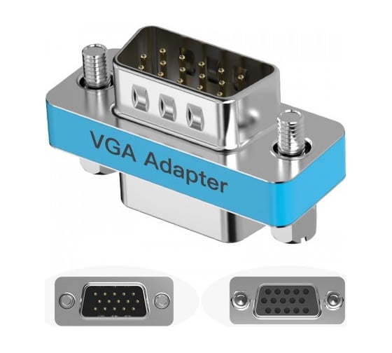 Адаптер-переходник Vention VGA 15 M/VGA 15 F DDAI0