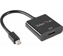 Кабель-переходник Telecom, Mini DisplayPort M - HDMI F, 4K@60Hz TA6056