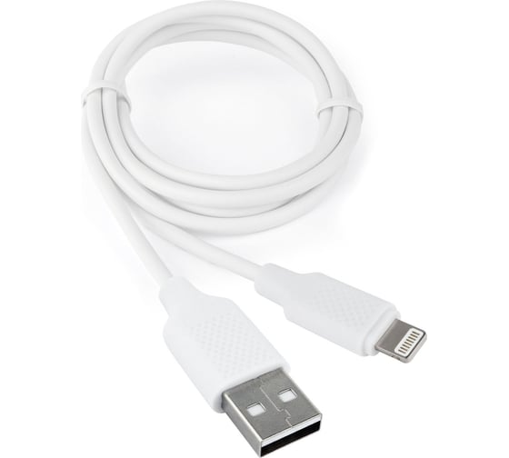 Кабель для Apple Cablexpert, AM/Lightning CCB-USB-AMAPO2-1MW