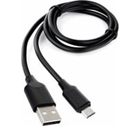 Кабель Cablexpert, USB 2.0, AM/microB, длина 1м, черный CCB-mUSB2-AMBMO2-1MB