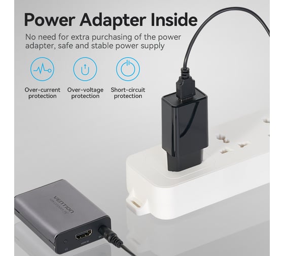 HDMI удлинитель по витой паре VENTION до 60м (комплект) AKGH0-EU