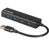 Универсальный USB-разветвитель DEFENDER Quadro Express USB3.0, 4 порта 83204