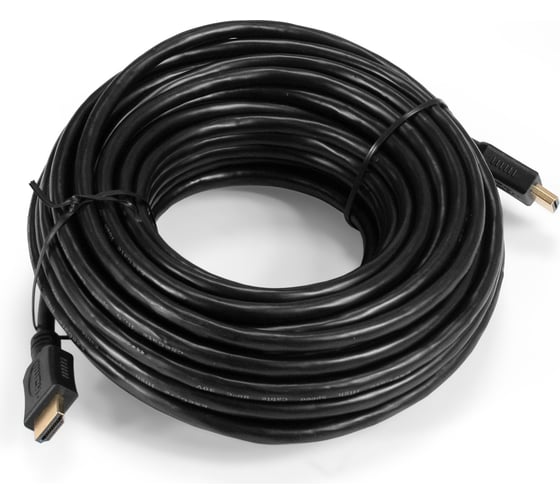 Кабель ExeGate HDMI EX-CC-HDMI2-15.0 19M/19M, v2.0, 15м, 4K UHD, Ethernet, позолоченные контакты 287734 1
