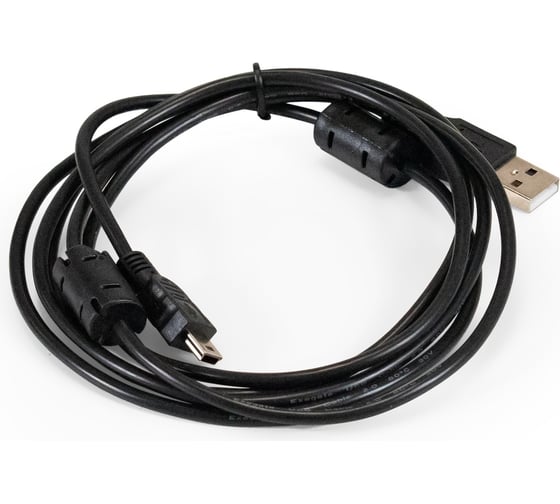 Кабель ExeGate USB 2.0 EX-CCP-USB2-AM5P-1.8 Am/miniBm 5P, 1,8м, ферритовые кольца 294758 1