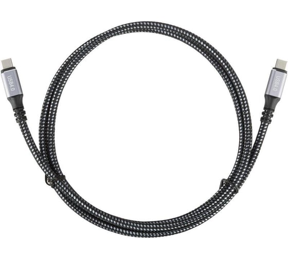 Кабель ProMega jet USB4 Type-C M/M, 40Gbps, 100Вт, 5А, 1.2м (OAVDC008) 1880125
