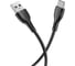 USB-кабель Borofone BX51 Type-C -Type-C, 1 метр, 3А, пластик, чёрный 23752-BX51tTBK 1