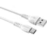 USB-кабель Borofone BX51 Triumph Type-C - 8pin, 1 метр, 3А, пластик, белый 23752-BX51iTW 1