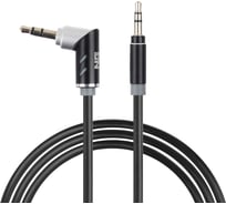 Кабель NEW GALAXY NG 3.5мм mini Jack-mini Jack, 1м, оплетка TPE, поворотный штекер, пластик 788-031