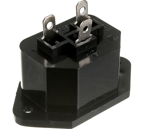 Сетевое гнездо REXANT 3 pin 10А на корпус 11-0002-9