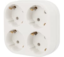 Электрический четверник REXANT 16 А с заземлением 11-1073