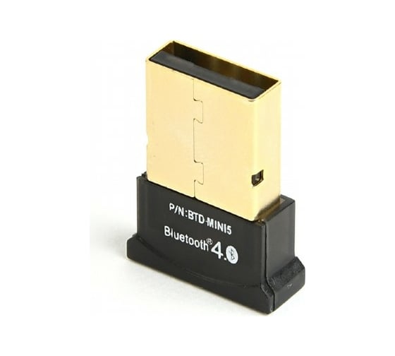 Адаптер Gembird Bluetooth BTD-MINI5 ультратонкий корпус v.4.0 50 метров до 24 Мбит/сек USB