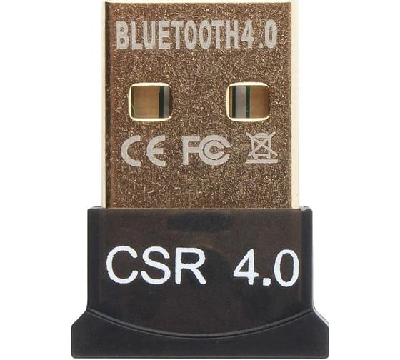 Адаптер Gembird Bluetooth BTD-MINI5 ультратонкий корпус v.4.0 50 метров до 24 Мбит/сек USB 1