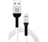 USB-кабель DEFENDER F167 Micro, white, 1м, 2.4А, ткань, пакет 87105WHI 2