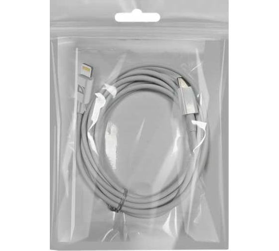 USB-кабель DEFENDER F182 TypeC-Lightning 2м, 20Вт, PD, TPE, белый, пакет 87539