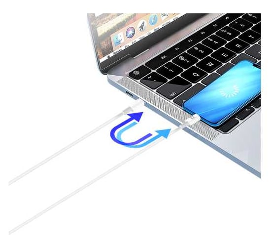 USB-кабель DEFENDER F182 TypeC-TypeC 2м, 60 Вт, PD,TPE, белый, пакет 87538