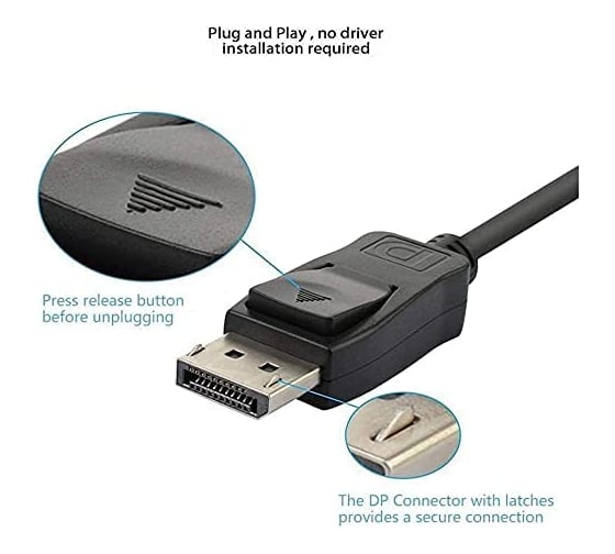 Адаптер PALMEXX ADP006 DP(m)-VGA(f), 0.15м, чёрный PX/DP-VGA