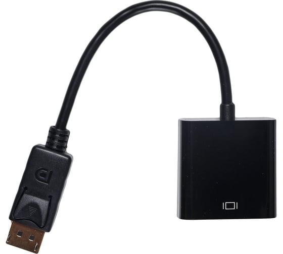 Адаптер PALMEXX ADP006 DP(m)-VGA(f), 0.15м, чёрный PX/DP-VGA