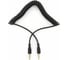 Аудио кабель Cablexpert спиральный Jack 3.5(M)/Jack 3.5(M), 3pin, 1.8 м, черный, пакет CCA-405-6 1