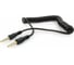 Аудио кабель Cablexpert спиральный Jack 3.5(M)/Jack 3.5(M), 3pin, 1.8 м, черный, пакет CCA-405-6 2