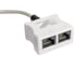 Разветвитель Hyperline SPL-BRIDGE RJ-45 4Prр.USOC -> 2 x 4Pr.USOC 34553 3