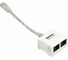 Разветвитель Hyperline SPL-YT4-U2-U2 RJ-45 4Prр.USOC 2 x 2Pr.USOC 34552 1