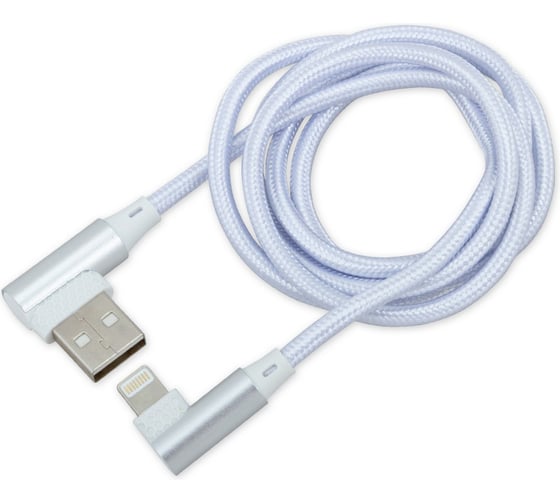 Дата-кабель ARNEZI зарядный iPhone 6/7/8/X Белый угловой A0605031