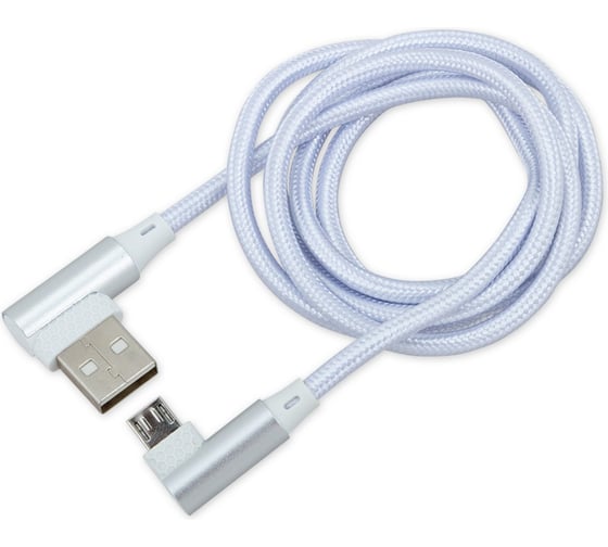 Дата-кабель ARNEZI зарядный Micro USB Белый угловой A0605030