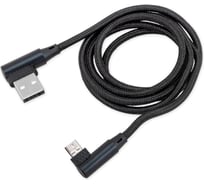 Дата-кабель ARNEZI зарядный Micro USB Черный угловой A0605027