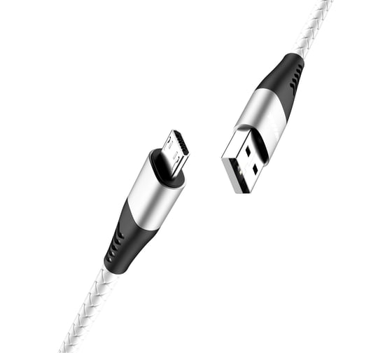 Data-кабель Wiiix микро-USB белый 1м CB720-UMU-2A-10W 1