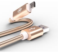 Data-кабель Wiiix микро-USB золотой 1м блистер CB520-UMU-10G