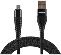 Data-кабель Wiiix микро-USB черный 1м CB725-UMU-10B