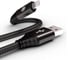 Data-кабель Wiiix Lightning черный 1м CB350-U8-10B 1