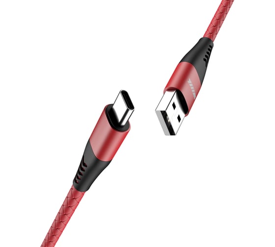 Data-кабель Wiiix Type-C красный 1м CB720-UTC-2A-10R 1