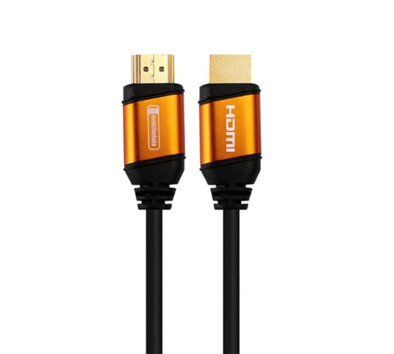 Кабель mobiledata HDMI-HDMI v. 2.0B, HDR, Gold Yellow, 1.0 м HDMI-HDR-GY-1.0 1