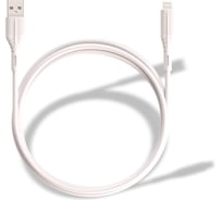 Кабель Lightning Wiiix белый CB-421-U8/1.0/-W