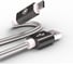 Data-кабель Wiiix микро-USB серебристый с черным 1м блистер CB520-UMU-10B 1