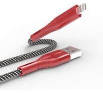 Кабель Lightning Wiiix красный CB-716-U8/1.0/-R