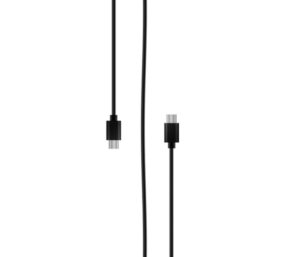 Кабель USB Type-C - USB Type-C Rombica Digital CR-02 100 пластик 2м черный CB-CR02