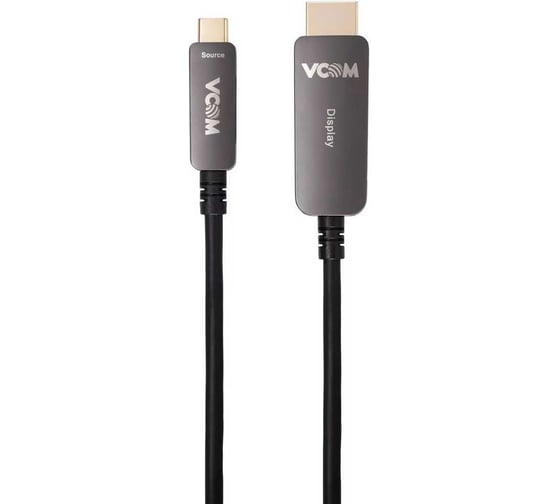 Активный оптический кабель VCOM USB Type C - HDMI 2.0v 5m D3742CH-5.0