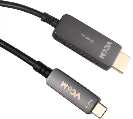 Активный оптический кабель VCOM USB Type C - HDMI 2.0v 5m D3742CH-5.0